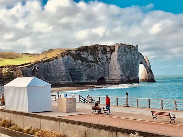 Sea View 2 Room Apartment 50M2 Étretat Extérieur photo